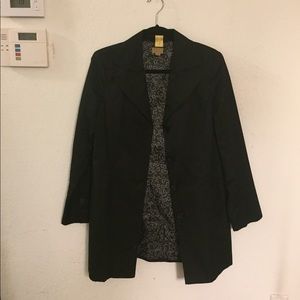 Caslon long Suit Coat black, size M